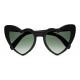 Yves Saint Laurent - New Wave 181 Leulou Heart Sunglasses with Black Motif - Sunglasses - Yves Saint Laurent Eyewear