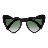 Yves Saint Laurent - Occhiali da Sole New Wave SL 181 Loulou Cuore a Motivo Nero - Occhiali da Sole - Saint Laurent Eyewear