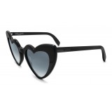 Yves Saint Laurent - New Wave 181 Leulou Heart Sunglasses with Bright Black Motif - Sunglasses - Yves Saint Laurent Eyewear