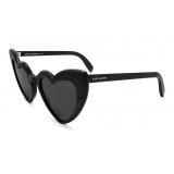 Yves Saint Laurent - New Wave 181 Leulou Heart Sunglasses - Full Black - Yves Saint Laurent Eyewear