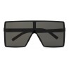 Yves Saint Laurent - New Wave 183 Betty Used Black Sunglasses in Acetate and Gray Lenses - Sunglasses - Saint Laurent Eyewear