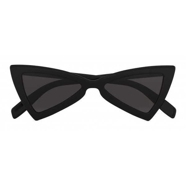 Yves Saint Laurent - New Wave SL 207 Jerry Sunglasses with Triangular Frame - Black - Saint Laurent Eyewear