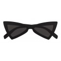 Yves Saint Laurent - Occhiali da Sole New Wave SL 207 Jerry con Montatura Triangolare - Nero - Saint Laurent Eyewear