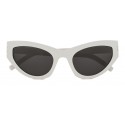 Yves Saint Laurent - Occhiali da Sole New Wave SL 215 Grace con Montatura Cat-Eye - Natural - Saint Laurent Eyewear