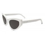 Yves Saint Laurent - New Wave SL 215 Grace Sunglasses with Triangular Frame - Natural - Saint Laurent Eyewear