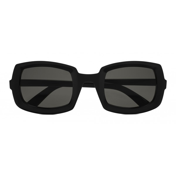 Yves Saint Laurent - New Wave SL 245 Sunglasses with Rectangular Frame - Black - Saint Laurent Eyewear