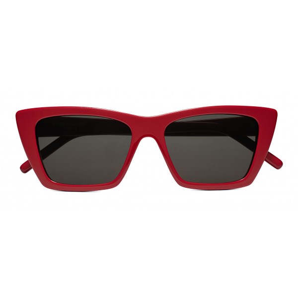Yves Saint Laurent - New Wave SL 276 Sunglasses with Triangular Frame - Red - Saint Laurent Eyewear