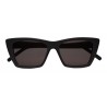 Yves Saint Laurent - New Wave SL 276 Sunglasses with Triangular Frame - Black White - Saint Laurent Eyewear