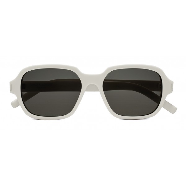 Yves Saint Laurent - New Wave SL 292 Sunglasses with Rectangular Frame - White - Saint Laurent Eyewear