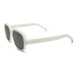 Yves Saint Laurent - Occhiali da Sole New Wave SL 292 con Montatura Rettangolare - Bianco - Saint Laurent Eyewear