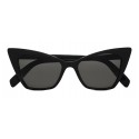 Yves Saint Laurent - Occhiali da Sole New Wave SL 244 Victorie con Montatura Cat-Eye - Nera - Saint Laurent Eyewear