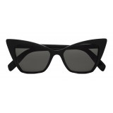 Yves Saint Laurent - New Wave SL 244 Victorie Sunglasses with Triangular Frame - Black - Saint Laurent Eyewear