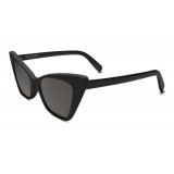 Yves Saint Laurent - New Wave SL 244 Victorie Sunglasses with Triangular Frame - Black - Saint Laurent Eyewear