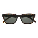 Yves Saint Laurent - New Wave SL 283/F Sunglasses with Rectangular Frame - Light Havana - Saint Laurent Eyewear