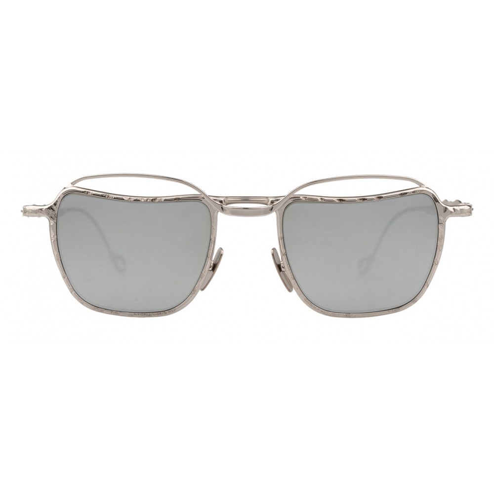 Kuboraum - Mask H71 - Silver - H71 SI - Sunglasses - Optical Glasses -  Kuboraum Eyewear
