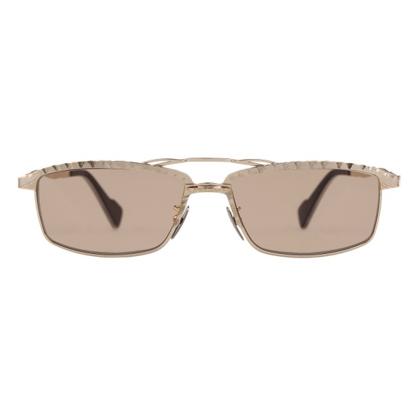 Kuboraum - Mask H57 - Gold - H57 GD - Sunglasses - Optical Glasses - Kuboraum Eyewear