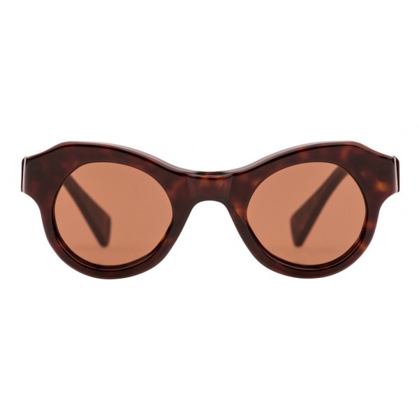 Kuboraum - Mask L1 - Tortoise - L1 TS - Sunglasses - Kuboraum Eyewear