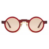 Kuboraum - Mask N9 - Burgundy - N9 RG - Occhiali da Sole - Kuboraum Eyewear