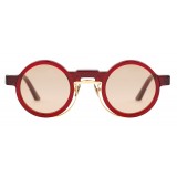 Kuboraum - Mask N9 - Burgundy - N9 RG - Sunglasses - Kuboraum Eyewear