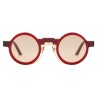 Kuboraum - Mask N9 - Burgundy - N9 RG - Sunglasses - Kuboraum Eyewear