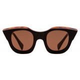 Kuboraum - Mask U10 - Havana - U10 HBS - Sunglasses - Kuboraum Eyewear