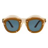 Kuboraum - Mask W1 - Champagne & Brown - W1 CB - Sunglasses - Kuboraum Eyewear