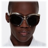 Kuboraum - Mask W2 - Champagne & Coffè - W2 CC - Sunglasses - Kuboraum Eyewear