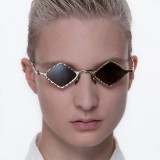 Kuboraum - Mask Z14 - Oro - Z14 GD - Occhiali da Sole - Kuboraum Eyewear