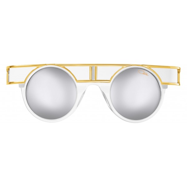Cazal - Vintage 002 - Legendary - Limited Edition - Bianco - Oro - Occhiali da Sole - Cazal Eyewear