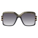 Cazal - Vintage 623 3 in Pelle - Legendary - Limited Edition - Nero Oro - Occhiali da Sole - Cazal Eyewear