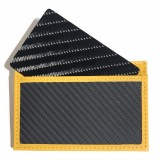 TecknoMonster - Tecksabrage & Cardcase - Yellow - Aeronautical and Titanium Carbon Fiber Saber - Black Carpet Collection