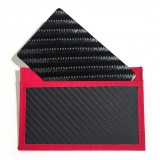 TecknoMonster - Tecksabrage & Cardcase - Rosso - Sciabolatore in Fibra di Carbonio Aeronautico e Titanio - Carpet Collection