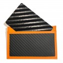 TecknoMonster - Tecksabrage & Cardcase - Arancione - Sciabolatore in Fibra di Carbonio Aeronautico e Titanio - Carpet Collection