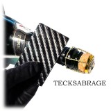 TecknoMonster - Tecksabrage & Cardcase - Blu - Sciabolatore in Fibra di Carbonio Aeronautico e Titanio - Carpet Collection