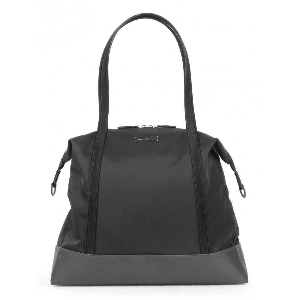 TecknoMonster - Borzy S Bag in Carbon Fiber and Alcantara® - Black ...