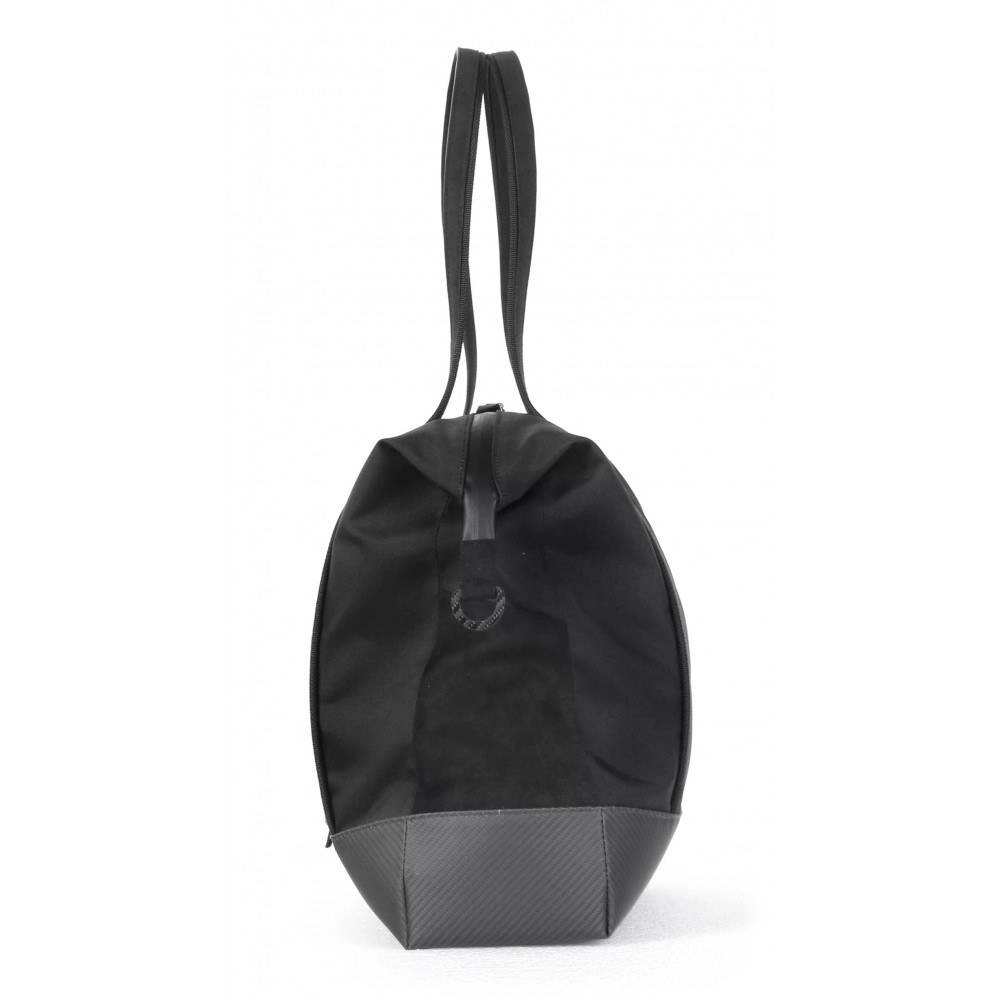 TecknoMonster - Borzy S Bag in Carbon Fiber and Alcantara® - Black ...