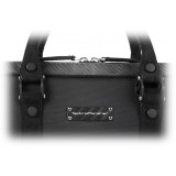 TecknoMonster - Stinna Bag in Carbon Fiber and Alcantara® - Black Carpet Collection