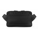 TecknoMonster - Zingolo Waist Bag in Carbon Fiber and Alcantara® - Black Carpet Collection