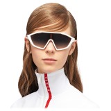 Prada - Prada Linea Rossa Collection - Contemporary Sunglasses - White - Prada Collection - Sunglasses - Prada Eyewear