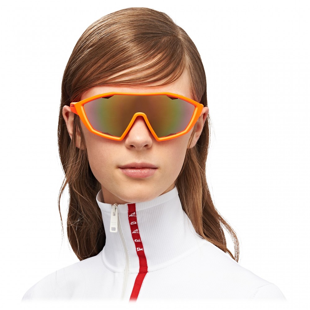 Prada - Prada Linea Rossa Collection - Contemporary Sunglasses - Orange ...