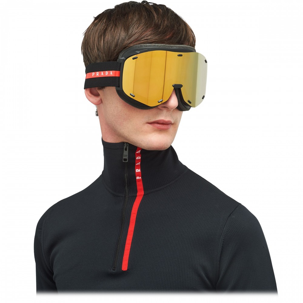 Prada - Prada Linea Rossa Collection - Ski Goggles - Yellow