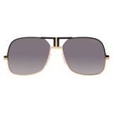 Cazal - Vintage 701 - Legendary - Nero Oro - Occhiali da Sole - Cazal Eyewear