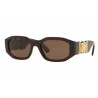 Versace - Sunglasses Medusa "Biggie" - Transparent Red Onul - Sunglasses - Versace Eyewear
