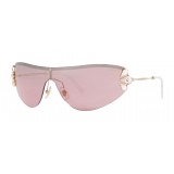 Miu Miu - Occhiali Miu Miu Noir - Maschera - Rosa Antico - Occhiali da Sole - Miu Miu Eyewear