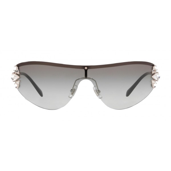 Miu Miu - Miu Miu Noir Sunglasses - Mask - Anthracite Gradient - Sunglasses - Miu Miu Eyewear