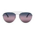 Miu Miu - Miu Miu Noir Sunglasses - Aviator - Periwinkle Blue White - Sunglasses - Miu Miu Eyewear