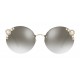 Miu Miu - Occhiali Miu Miu Manière con Perle - Rotondi - Antracite Sfumate - Occhiali da Sole - Miu Miu Eyewear