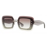 Miu Miu - Miu Miu Reveal with Glitter Sunglasses - Square - Anthracite Gradient - Sunglasses - Miu Miu Eyewear