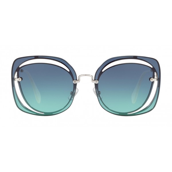 miu miu blue sunglasses