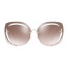 Miu Miu - Occhiali Miu Miu Scénique con Cut Cut - Flat - Moro Sfumato - Occhiali da Sole - Miu Miu Eyewear